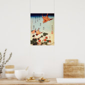 ゴ ヘ 小, 北 Bird und Mock Strawberry. Poster (Küche)