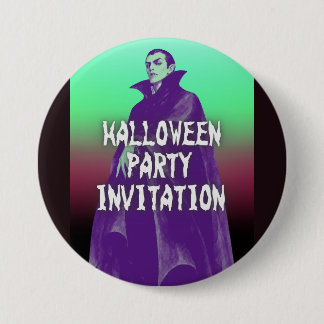 サイケデリックな色合いのドラキュラ伯爵デザインが印象的です。 BUTTON