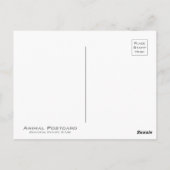 シベリアンタイガー ポストカード POSTKARTE (Rückseite)