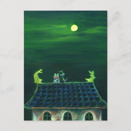 シャチホコの夜 POSTKARTE (Vorderseite)