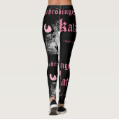 シュレ猫カラー桃(非黒) LEGGINGS (Rückseite)