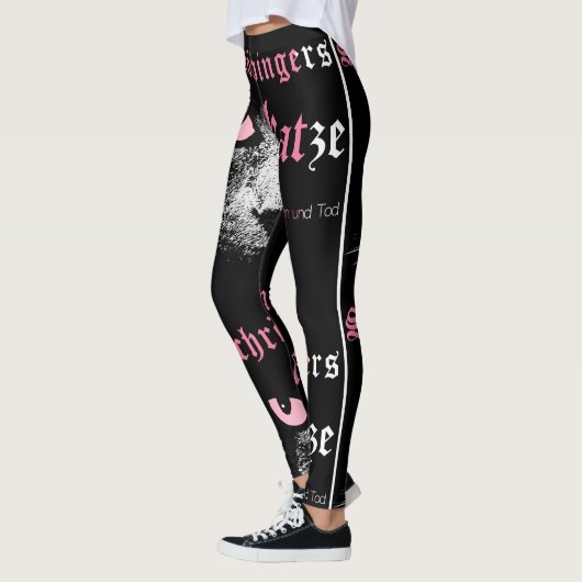 シュレ猫カラー桃(非黒) LEGGINGS (Links)