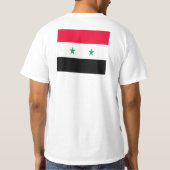 シリアの旗 T-Shirt (Rückseite)