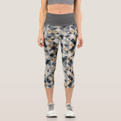 ジオメトリックパターンプリントレギンス CAPRI LEGGINGS (Vorderseite)