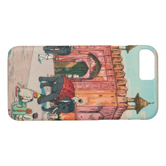 ジャイプールのアジュメール門, Ajmer Tor, Jaipur, Yoshida Case-Mate iPhone Hülle (Rückseite (Horizontal))
