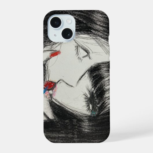 スマートフォンケース iPhone 15 HÜLLE (Rückseite)