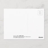 ス フ, ス(夜), Hiroshi Yoshida, Woodcut Postkarte (Rückseite)