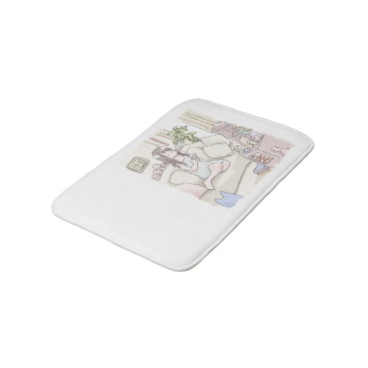 ス BADEMATTE (Schrägansicht)