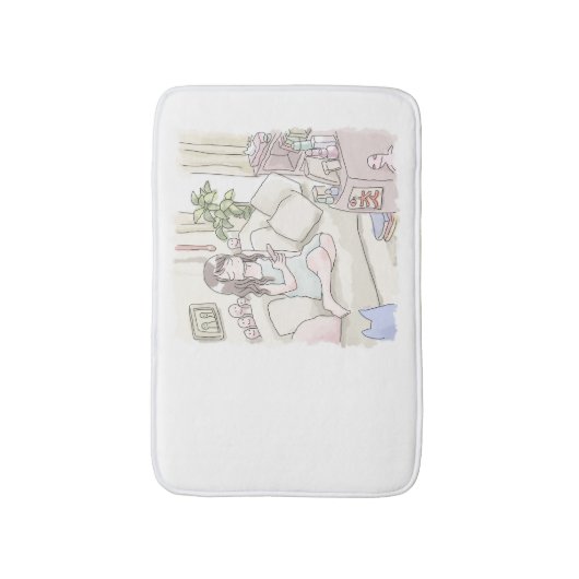 ス BADEMATTE (Vorderseite Vertikal)