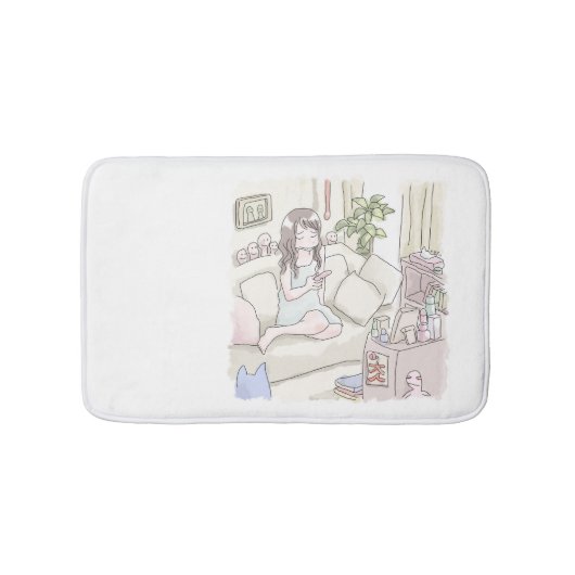 ス BADEMATTE (Vorderseite)