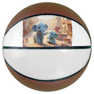 ゾウさん親子 BASKETBALL