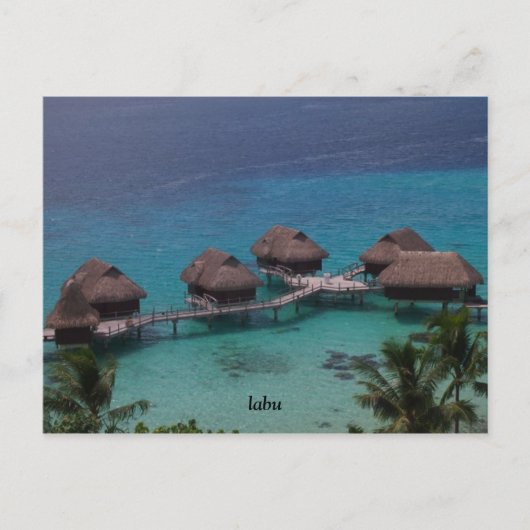 タ ヒ チ POSTKARTE (Vorderseite)