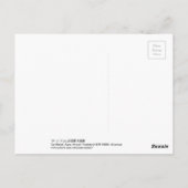 タ, ・ Mahroshi ル, Postkarte (Rückseite)