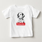ダルメシアンキッズTシャツ BABY T-SHIRT (Vorderseite)