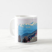 ダ リ Darjeeling, Morning, Hiroshi Yoshida, 朝, Kaffeetasse (Vorderseite Links)