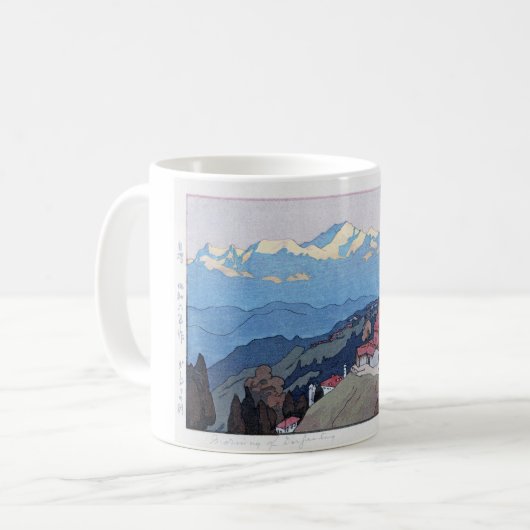 ダ リ Darjeeling, Morning, Hiroshi Yoshida, 朝, Kaffeetasse (Vorderseite Links)