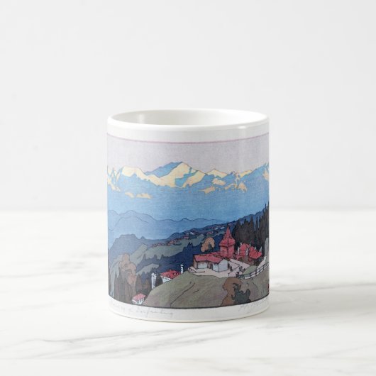 ダ リ Darjeeling, Morning, Hiroshi Yoshida, 朝, Kaffeetasse (Mittel)