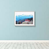 ダ リ Darjeeling, Morning, Hiroshi Yoshida, 朝, Leinwanddruck (Insitu (Holzboden))