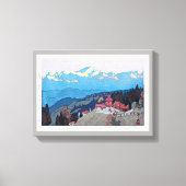 ダ リ Darjeeling, Morning, Hiroshi Yoshida, 朝, Leinwanddruck (Vorderseite)