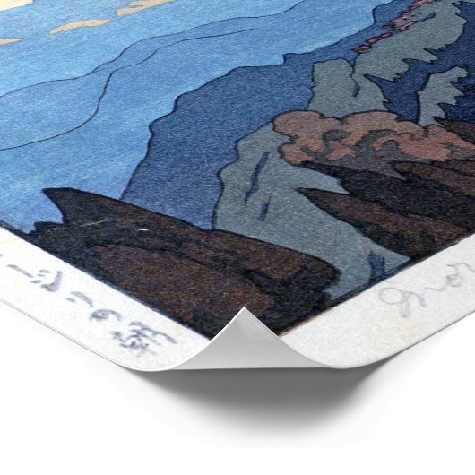 ダ リ Darjeeling, Morning, Hiroshi Yoshida, 朝, Poster (Ecke)