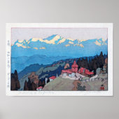 ダ リ Darjeeling, Morning, Hiroshi Yoshida, 朝, Poster (Vorne)