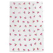 チェリー(ホワイト) ミディアムペーパーバッグ MITTLERE GESCHENKTÜTE (Rückseite)