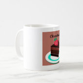 チョコレートケーキ KAFFEETASSE (Vorderseite Links)