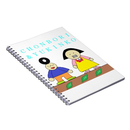 チョンボリ君とゆきんこちゃん NOTIZBLOCK (Rechte Seite)