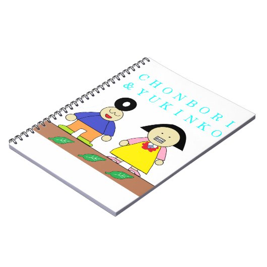 チョンボリ君とゆきんこちゃん NOTIZBLOCK (Linke Seite)