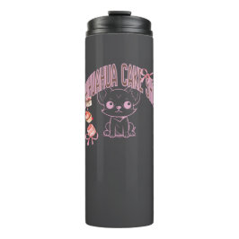 チワワのケーキ屋さん、スイーツ好き、お菓子作り、動物好きへのギフト、可愛い、犬好き THERMOSBECHER