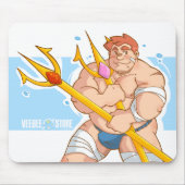 トライデントと褌 [Dreizack u. fundoshi] Mousepad (Vorne)