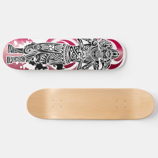 トライバル阿修羅 SKATEBOARD (Horizontal)