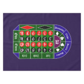 トランプルーレット TISCHDECKE (Vorderseite (Horizontal))