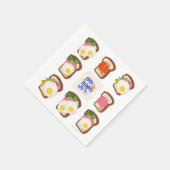 トーストのお供に SERVIETTE (Ecke)