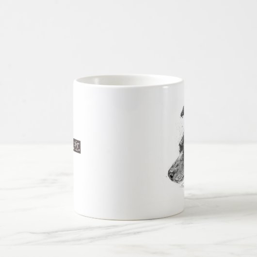 ドローイングマグカップ KAFFEETASSE (Mittel)