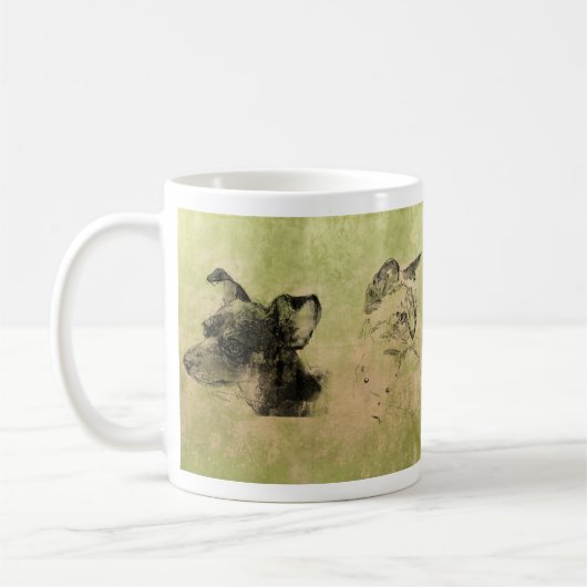 ドローイングマグカップ KAFFEETASSE (Links)