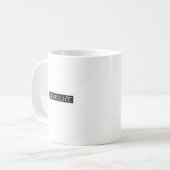 ドローイングマグカップ KAFFEETASSE (Vorderseite Links)