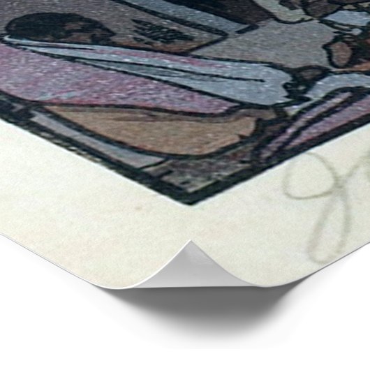 ド, Jama Masjhi, Hiroshida・ Poster (Ecke)