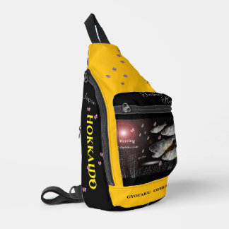 ニシン　礼文　あらゆる生命たちへ感謝と祈りをささげます。 CROSSBODY BAG