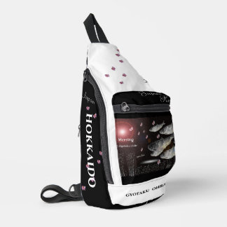 ニシン　礼文　あらゆる生命たちへ感謝と祈りをささげます。 CROSSBODY BAG