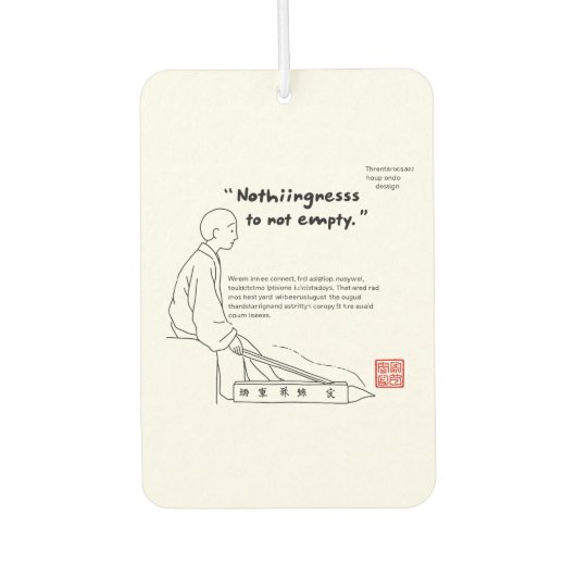 ニッポン感性 01 AUTOLUFTERFRISCHER (Vorderseite)