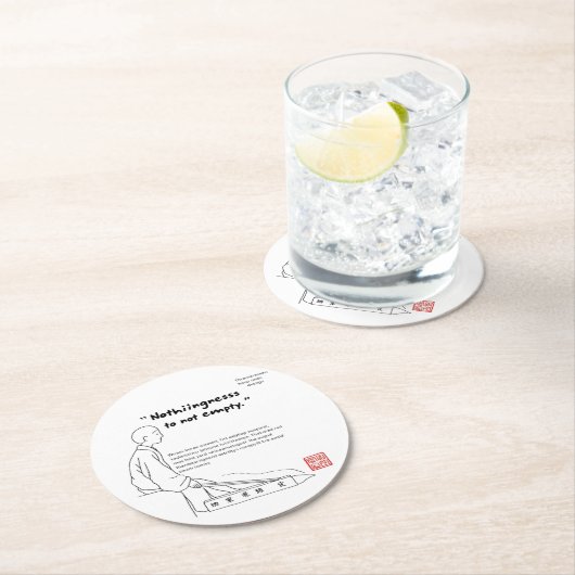 ニッポン感性 01 RUNDER PAPPUNTERSETZER (Vor Ort)