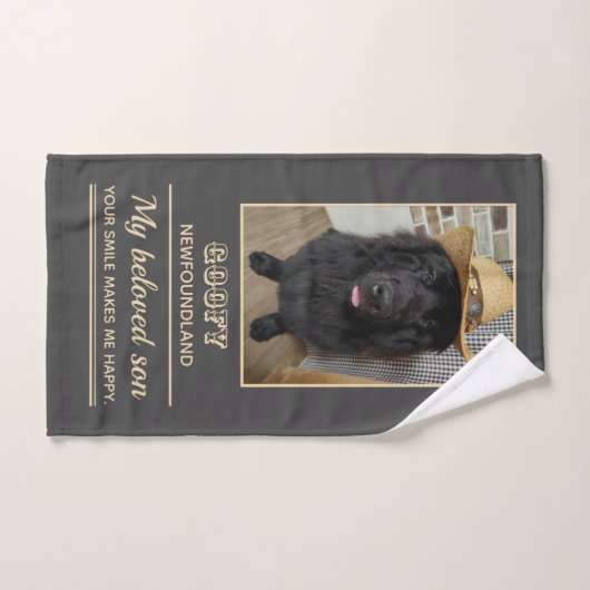 ニューファンドランドハンドタオル ハンドタオル HANDTUCH (Handtuch)