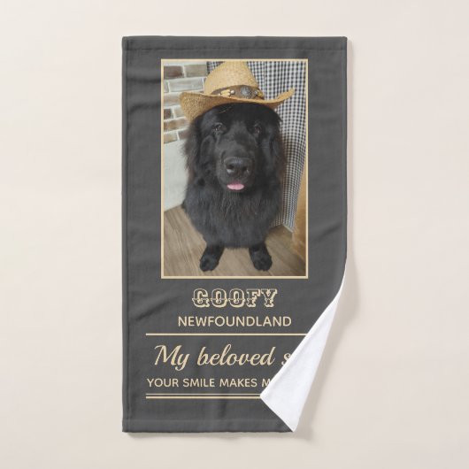 ニューファンドランドハンドタオル ハンドタオル HANDTUCH (Handtuch)