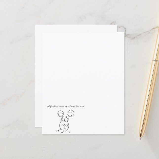 ネズミ①-1 (Vorderseite/Rückseite Beispiel)