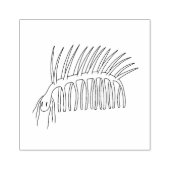 ハルキゲニア（Hallucigenia） Gummistempel (Prägung)