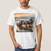 ハワイ発ハイレグ水着美女の妖艶なグラビア T-Shirt (Vorderseite)