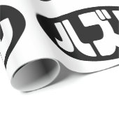 ハ ズ Hazure Nihongo Slang Geschenkpapier (Rolleneckpunkt)