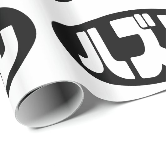 ハ ズ Hazure Nihongo Slang Geschenkpapier (Rolleneckpunkt)