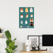 ハ ム ス タ の 類 種 POSTER (Heimbüro)